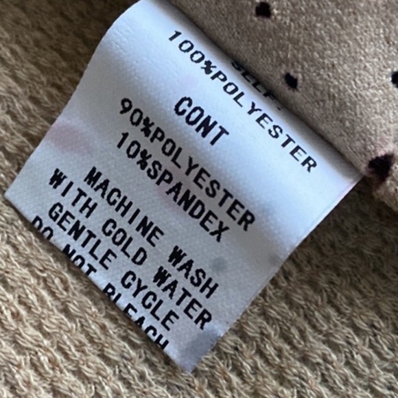 Boho Chic Draped Multi Color Front Button Flared Suede Sweater XL CUBISM LOS … - Picture 7 of 12